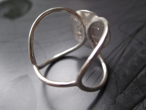 Orb Band Ring - Back View